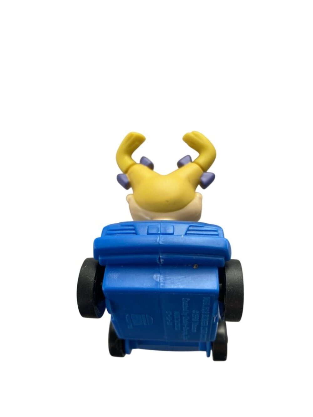 1998 Burger King Angelica Rugrats Toy Car Viacom Klasky Csupo Blue Convertible - Picture 3 of 7